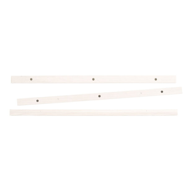 White Poster Hanger with magnetic pins