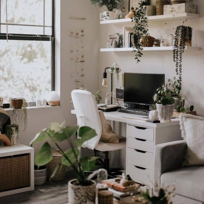 Living Room desk makeover ideas