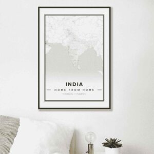 India Map Print