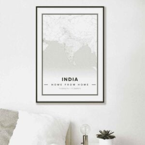 India Map Print