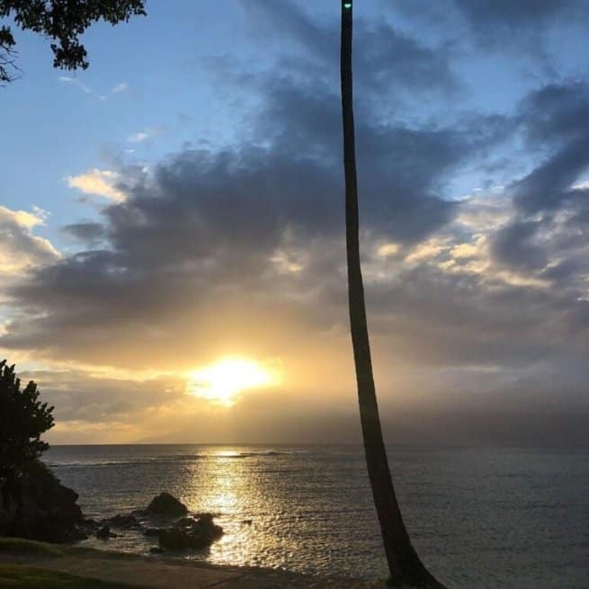 Hawaii Staycation beach sunset 