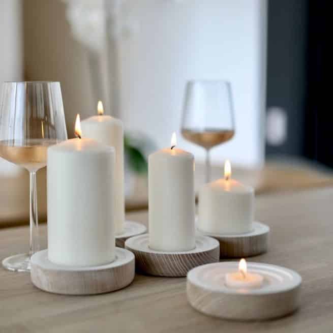 Mother's Day Décor candles wine cozy 