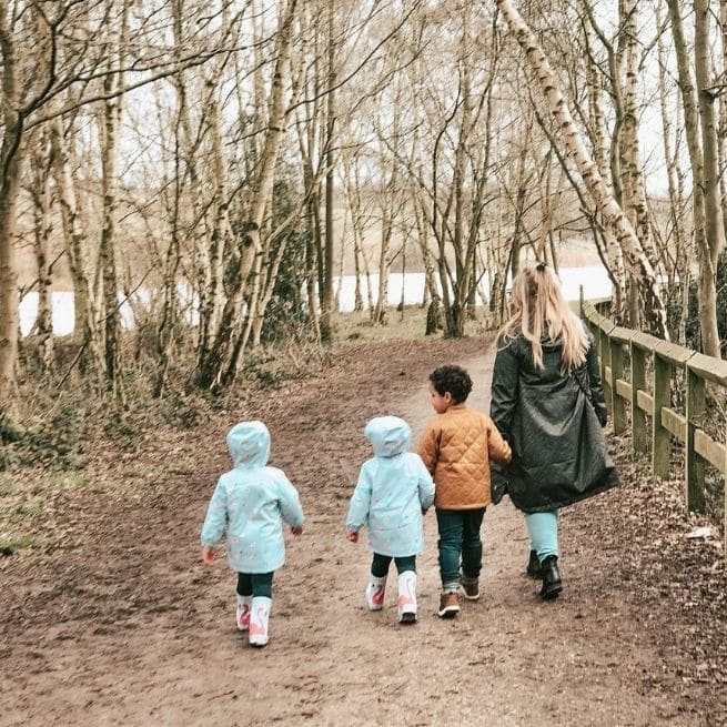 Motherhood family forest 