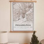 Philadelphia Map Print