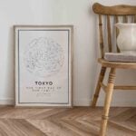 Tokyo Star Map Print