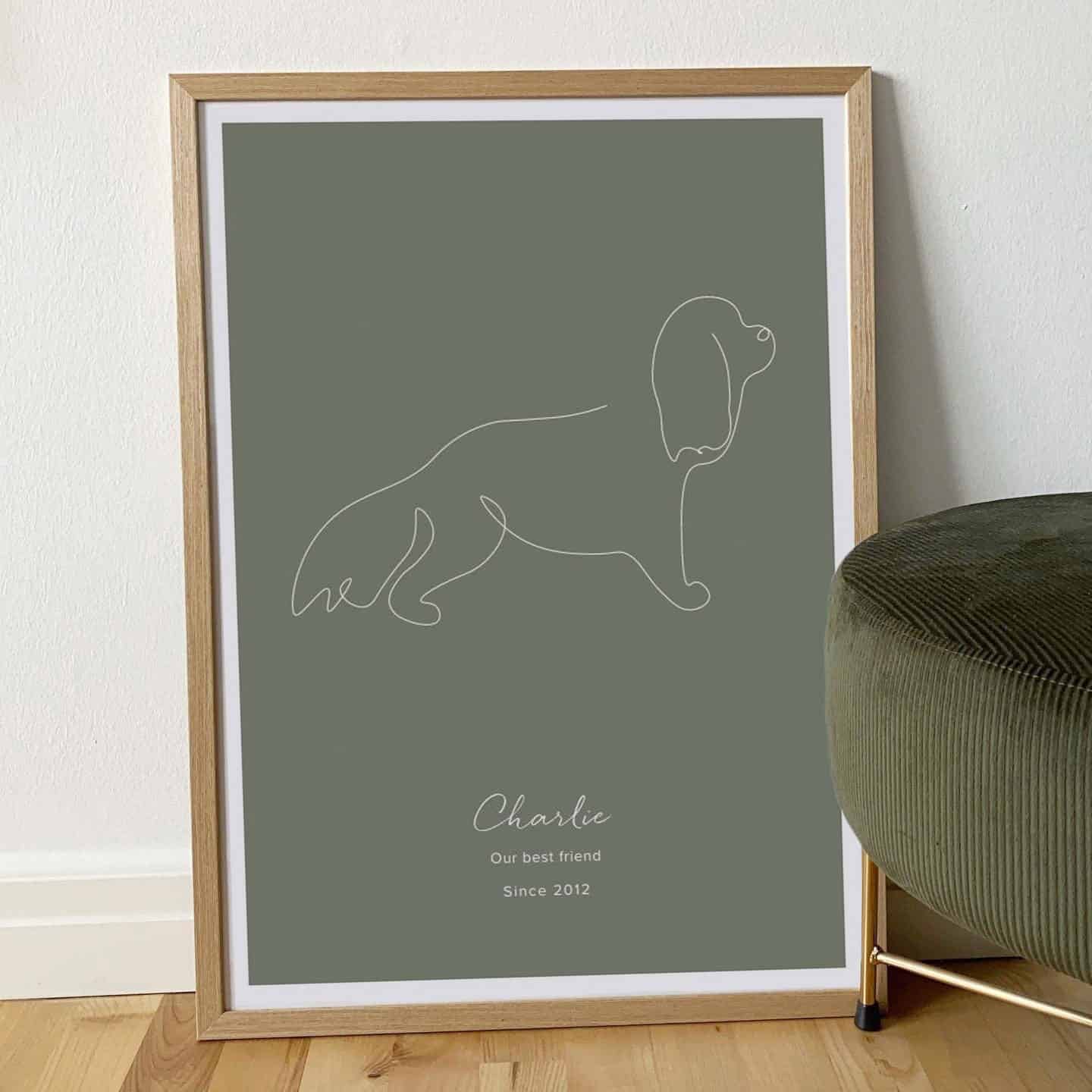 Customizable Line Art Posters