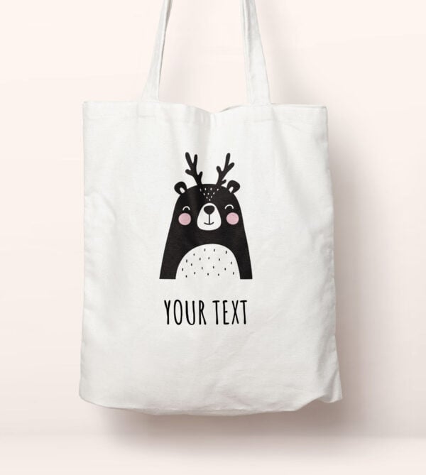 Nursery collection tote bag bear