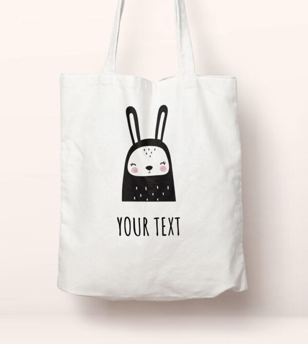 Nursery collection tote bag bunny