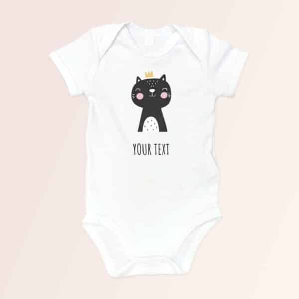 Nursery collection baby onesie cat