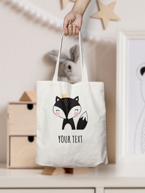 Nursery collection fox totebag