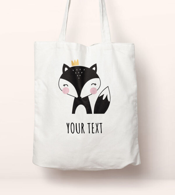 Nursery collection tote bag fox