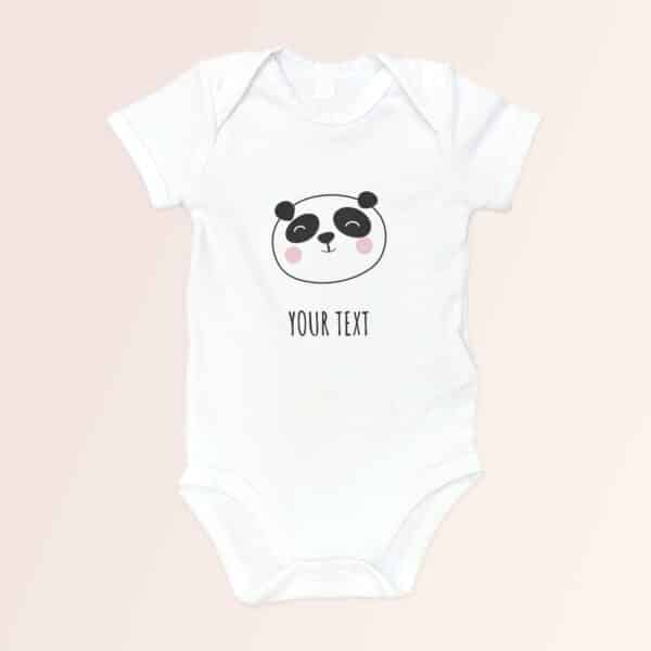 Nursery collection baby onesie panda