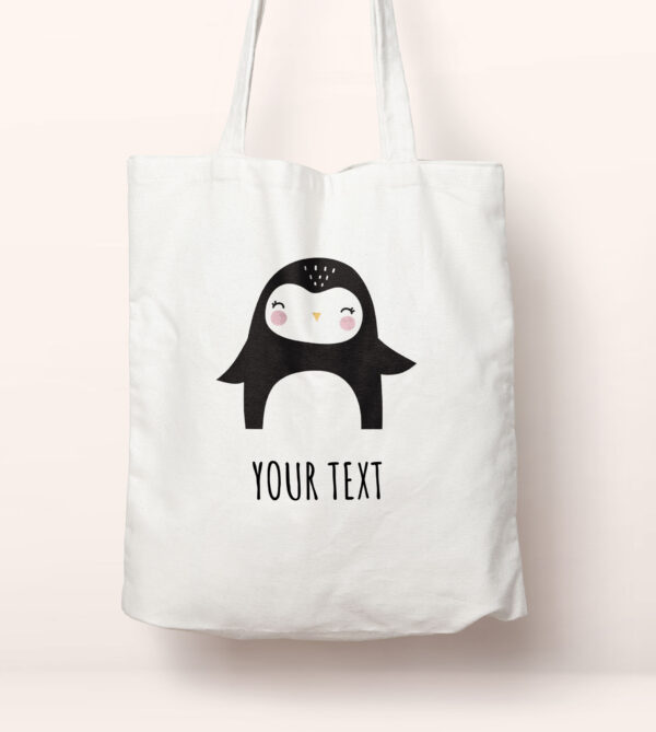 Nursery collection tote bag penguin