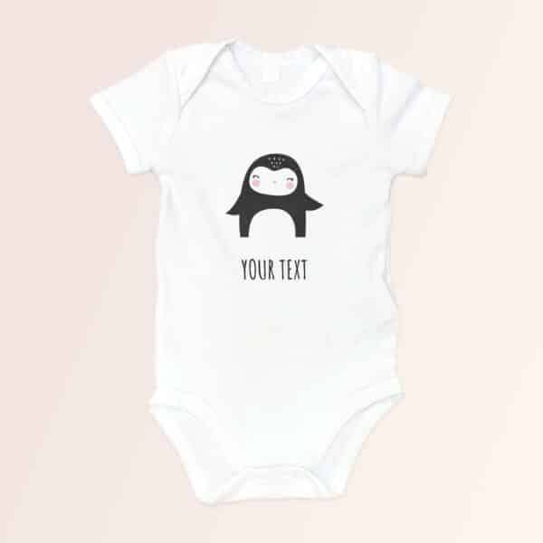 Nursery collection baby onesie penguin