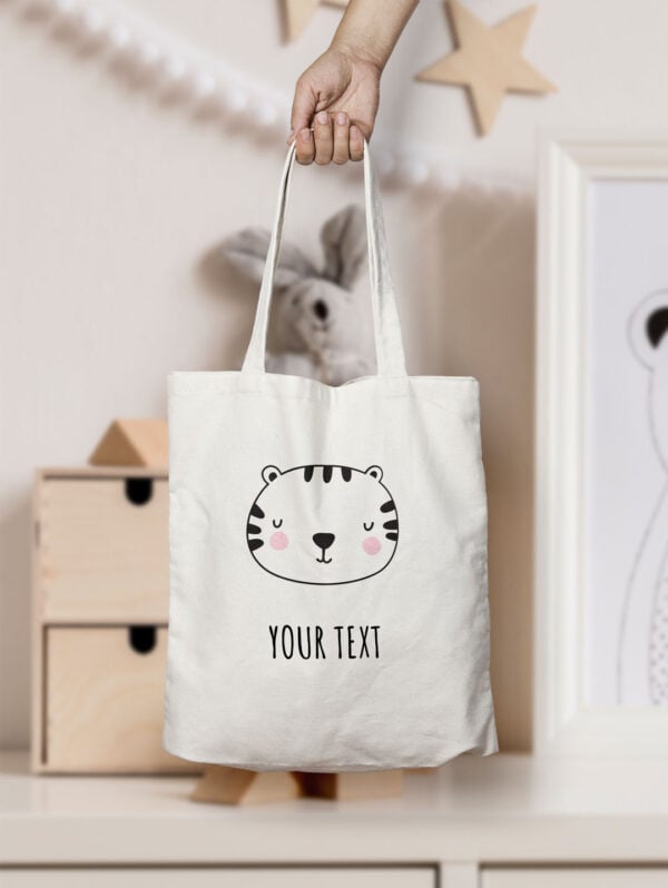 Nursery collection tote bag tiger