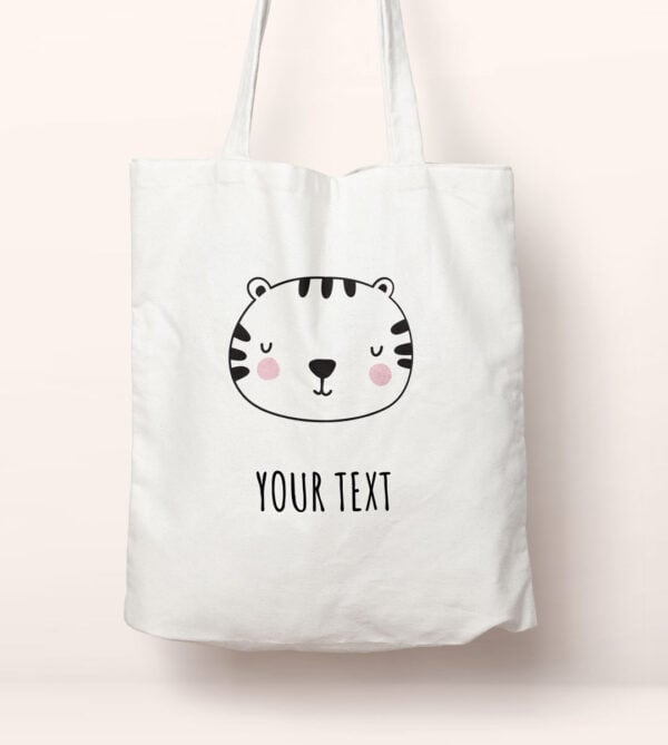 Nursery collection tote bag tiger