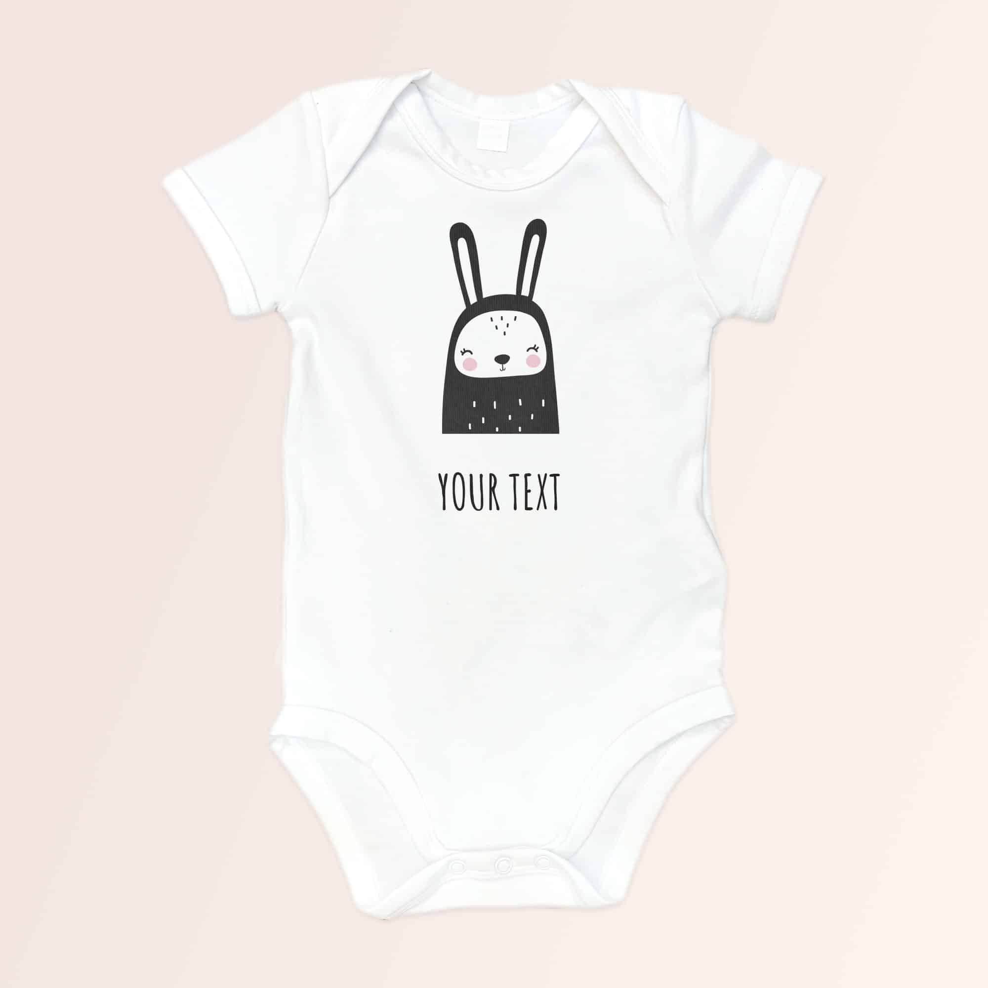 Personalize Your Own Baby Onesie - Bunny - Mapiful