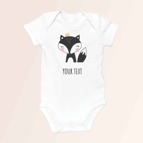 Nursery collection baby onesie fox