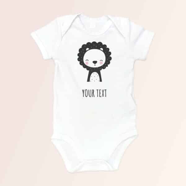 Nursery collection baby onesie lion