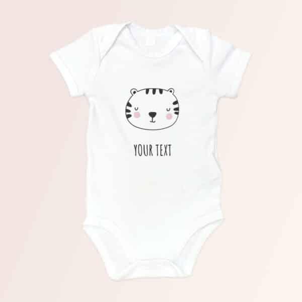 Nursery collection baby onesie tiger