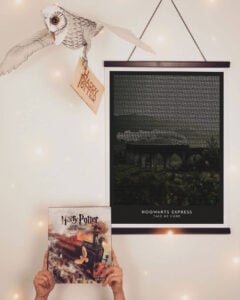 custom hogwarts express poster